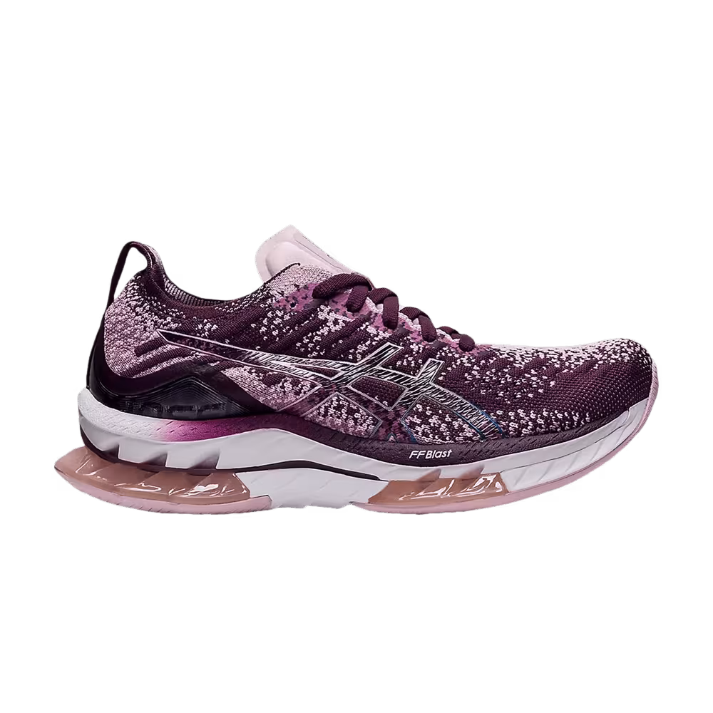 Asics Women's Kinsei Blast Deep Plum Barely Rose