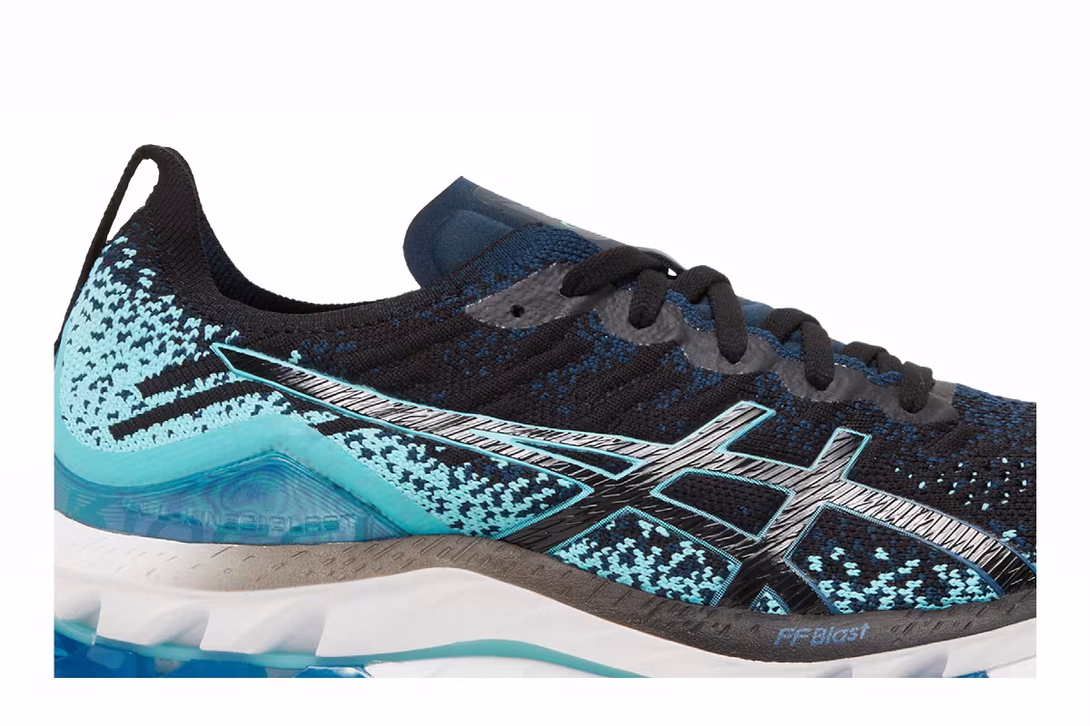 Asics Kinsei Blast Black Ice Mint, view 3