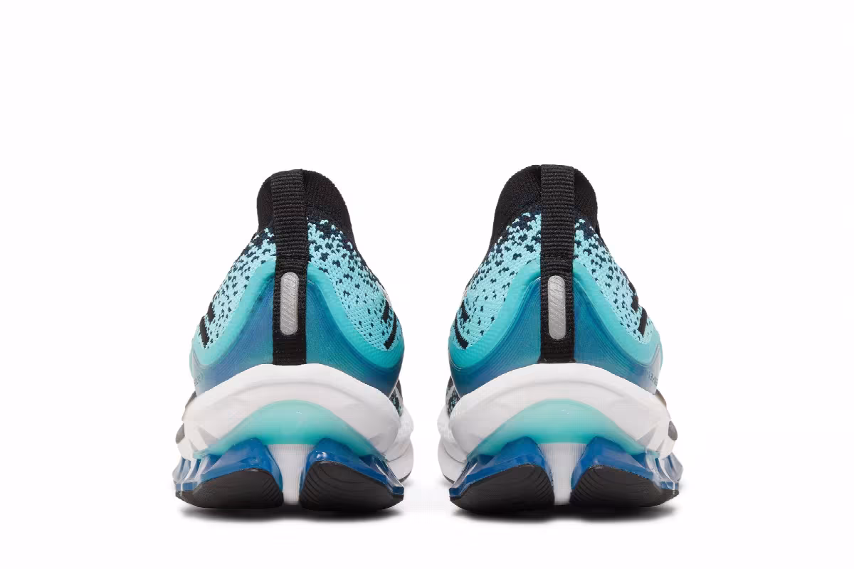 Asics Kinsei Blast Black Ice Mint, view 7