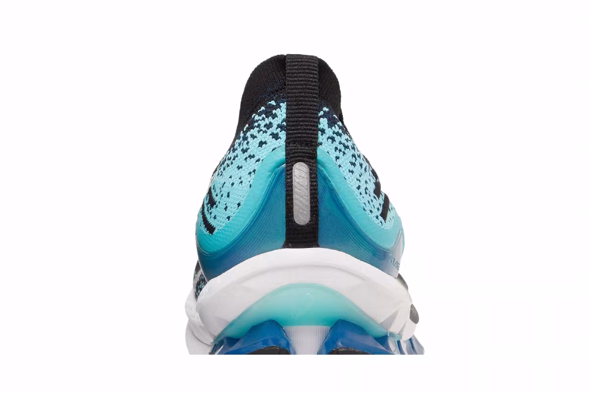 Asics Kinsei Blast Black Ice Mint, view 8