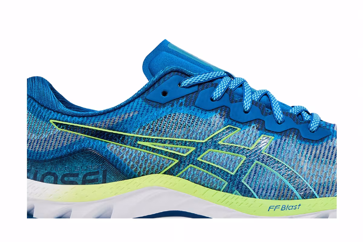 Asics Gel Kinsei Blast LE Lake Drive Hazard Green, view 3