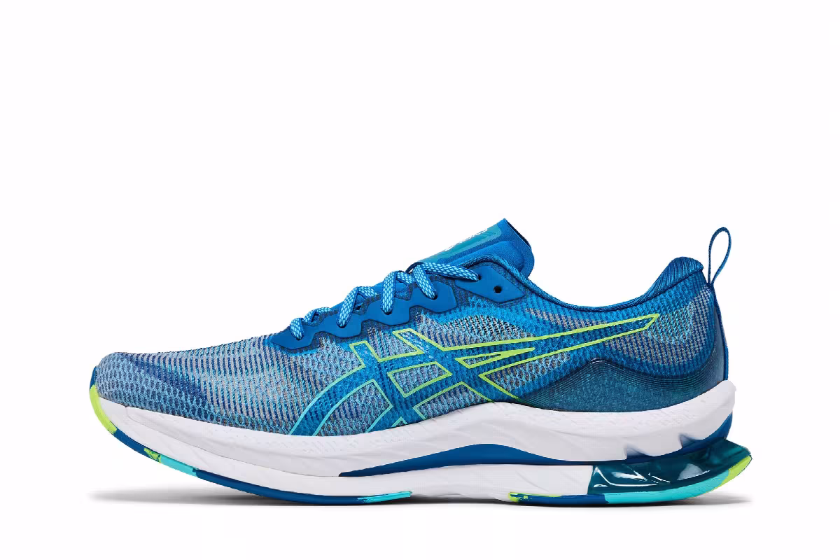 Asics Gel Kinsei Blast LE Lake Drive Hazard Green, view 4