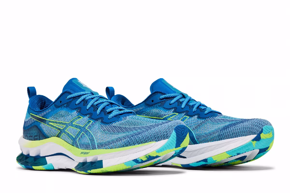 Asics Gel Kinsei Blast LE Lake Drive Hazard Green, view 9
