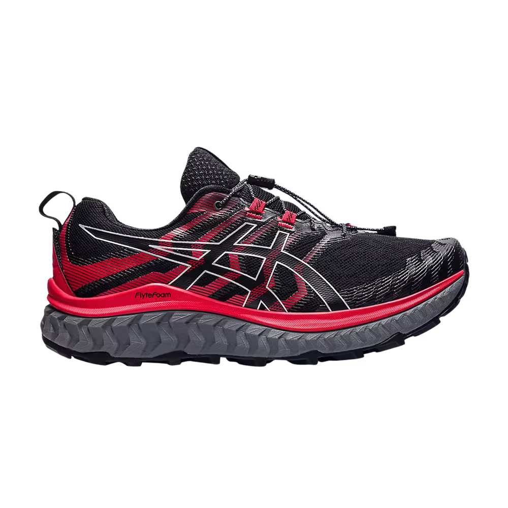 Asics Trabuco Max Black Electric Red