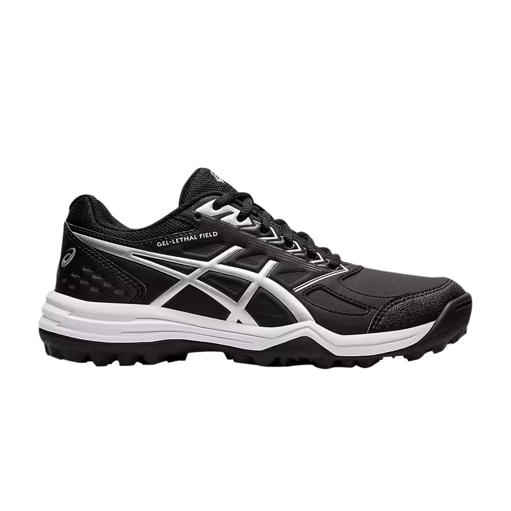 Asics Women's Gel Lethal Field Black Pure Silver