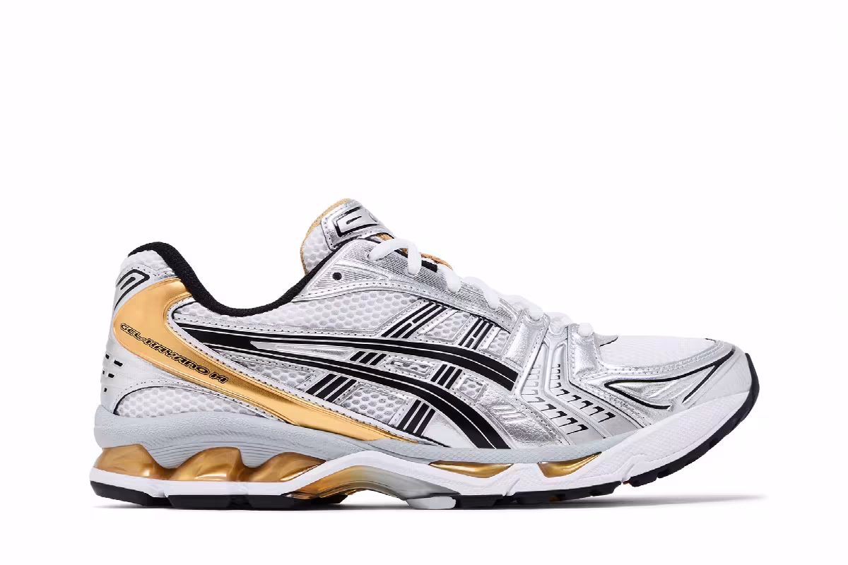 ASICS Gel Kayano 14 White Pure Gold, view 2