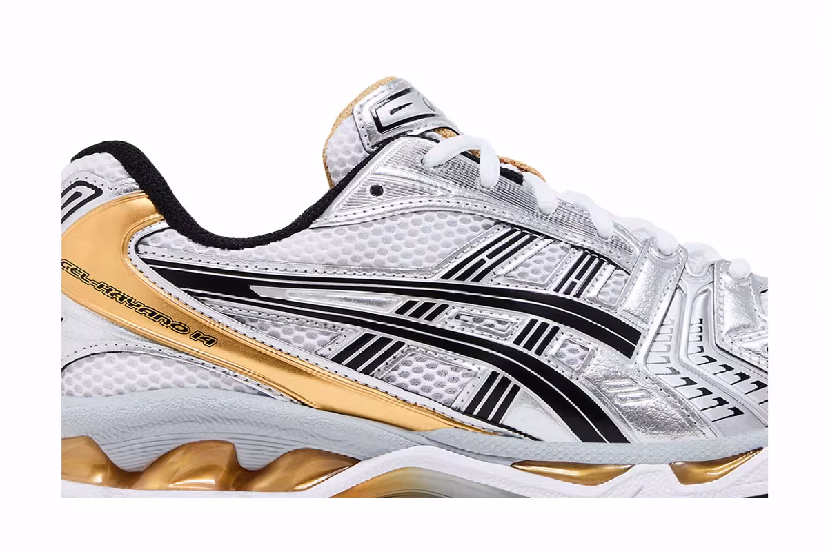 ASICS Gel Kayano 14 White Pure Gold, view 3