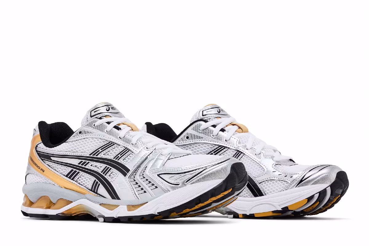 ASICS Gel Kayano 14 White Pure Gold, view 9