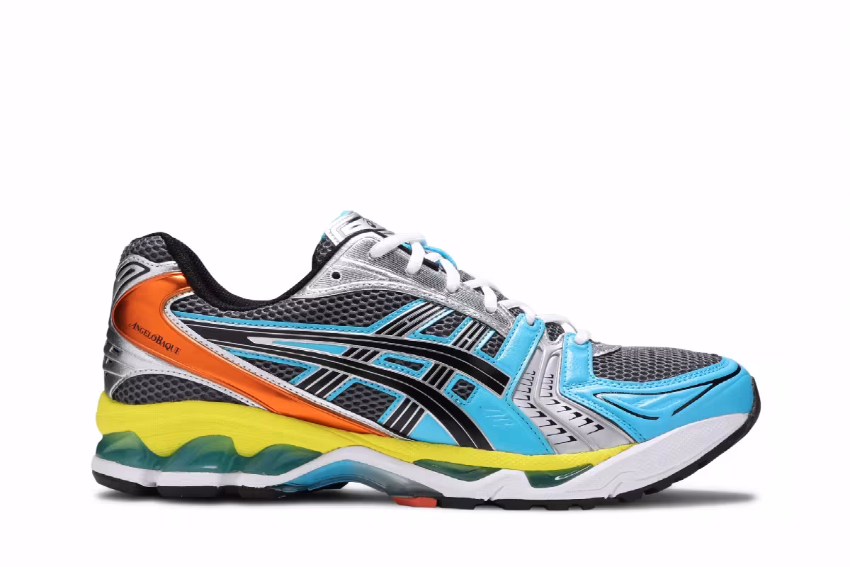 Angelo Baque x ASICS Gel Kayano 14 Rebirth of Cool, view 2