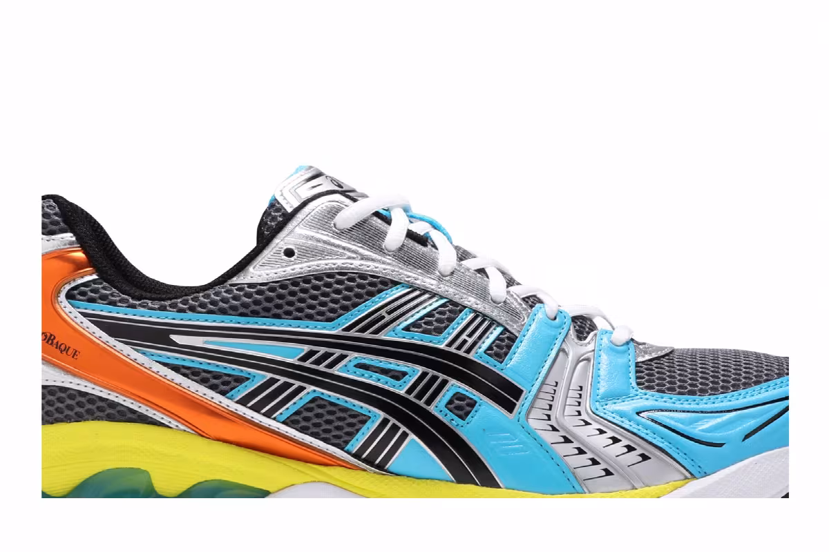 Angelo Baque x ASICS Gel Kayano 14 Rebirth of Cool, view 3