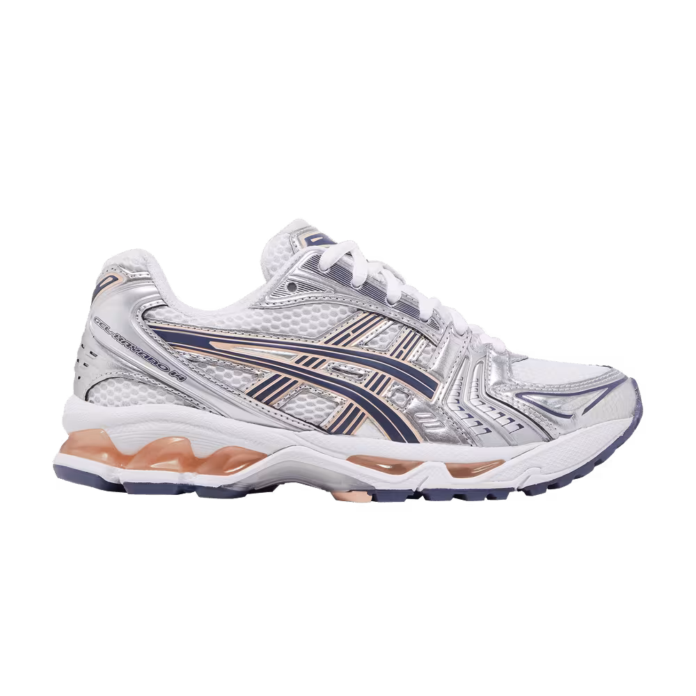 Asics Women's Gel Kayano 14 White Thunder Blue