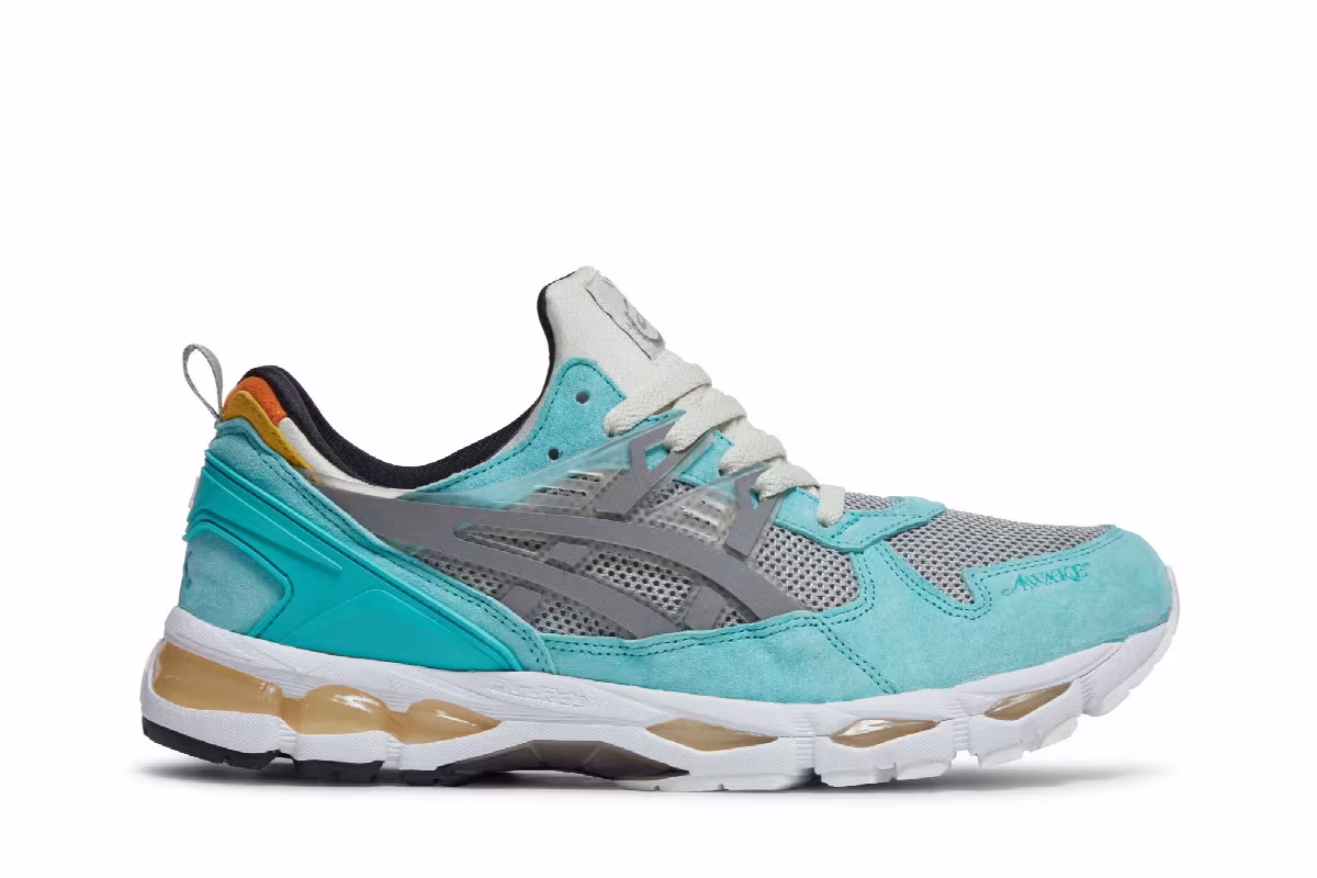 Awake NY x ASICS Gel Kayano 21 Teal, view 2