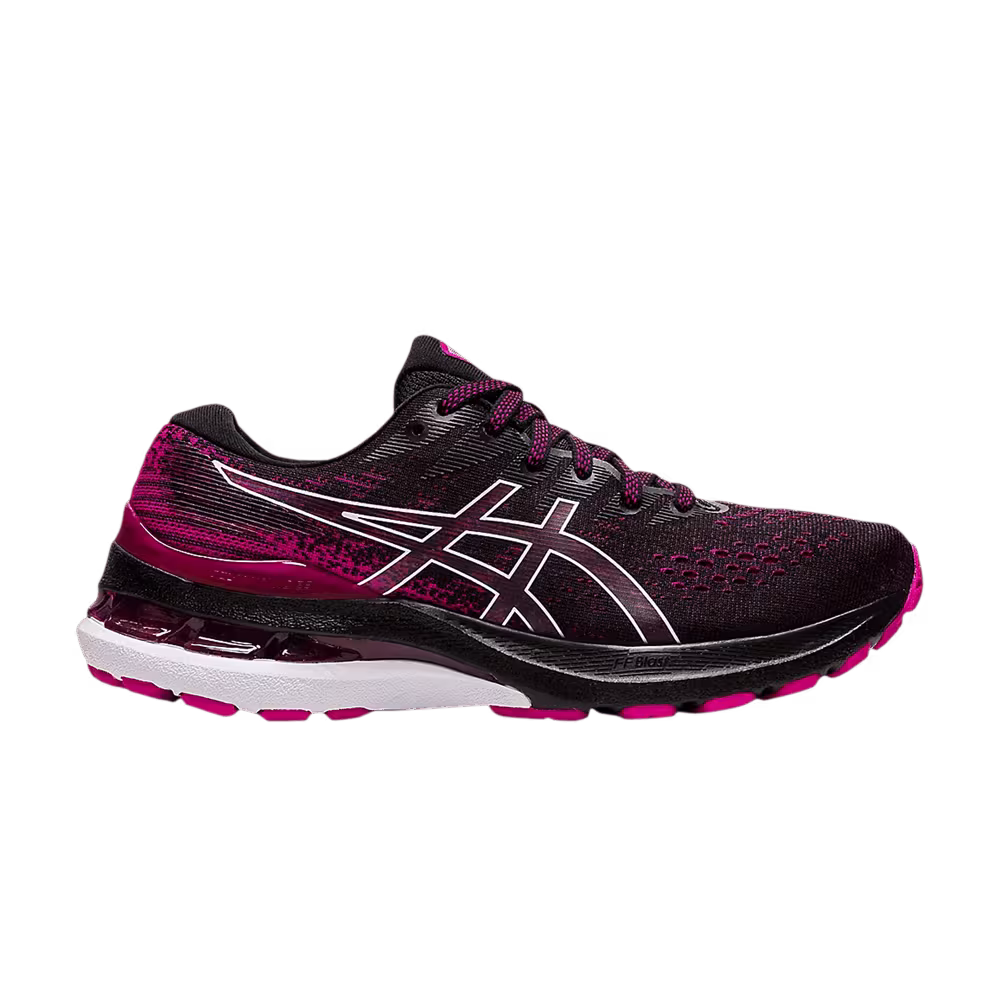 Asics Women's Gel Kayano 28 Black Pink Rave