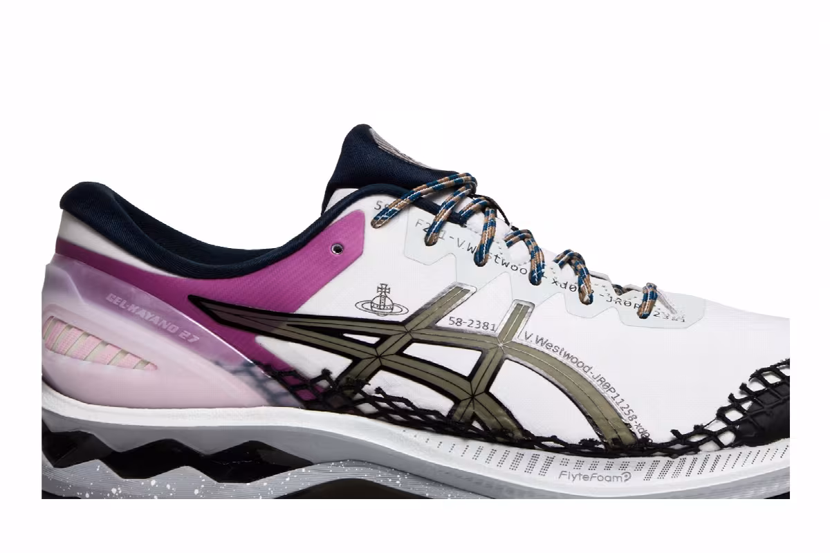 Vivienne Westwood x ASICS Gel Kayano 27 DE White Lichen Rock, view 3