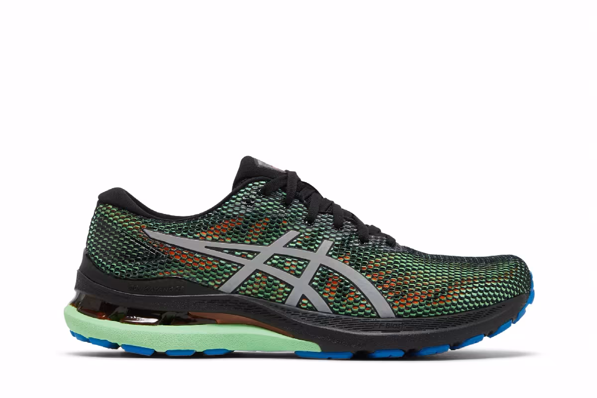 Asics Gel Kayano 28 Lite-Show Green Pure Silver, view 2