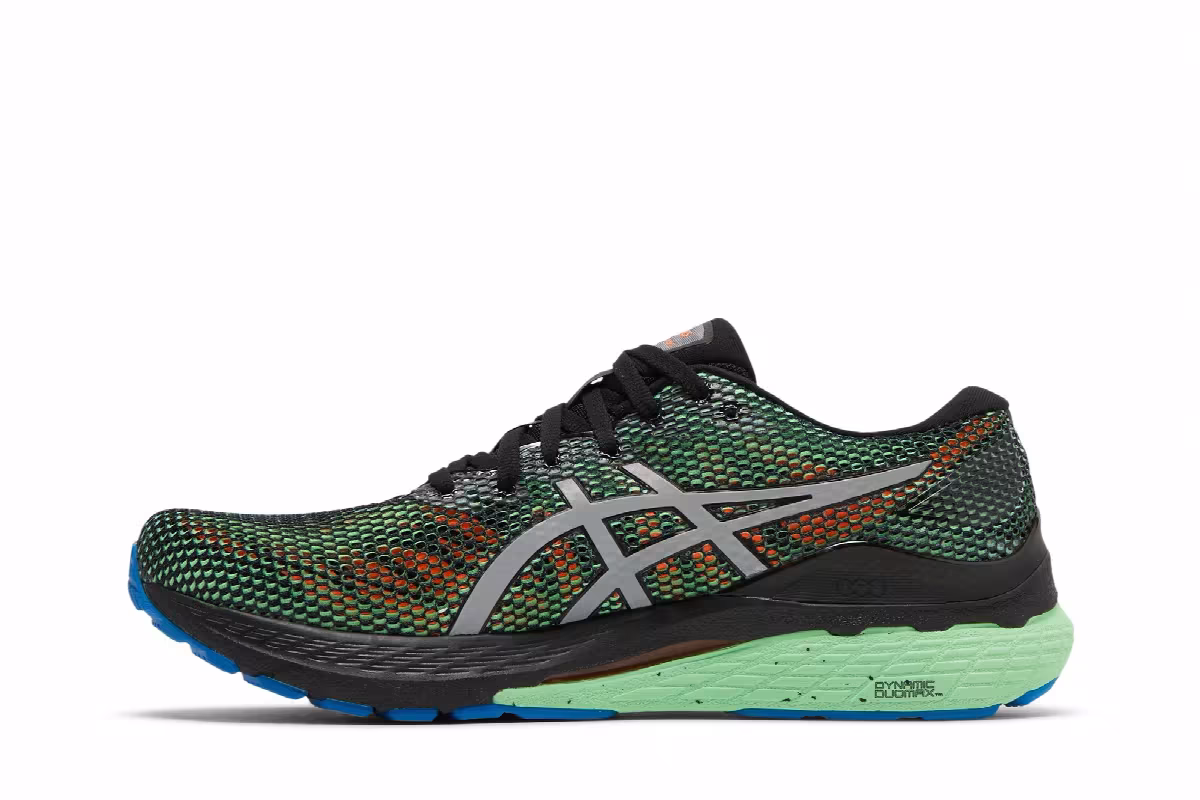 Asics Gel Kayano 28 Lite-Show Green Pure Silver, view 4