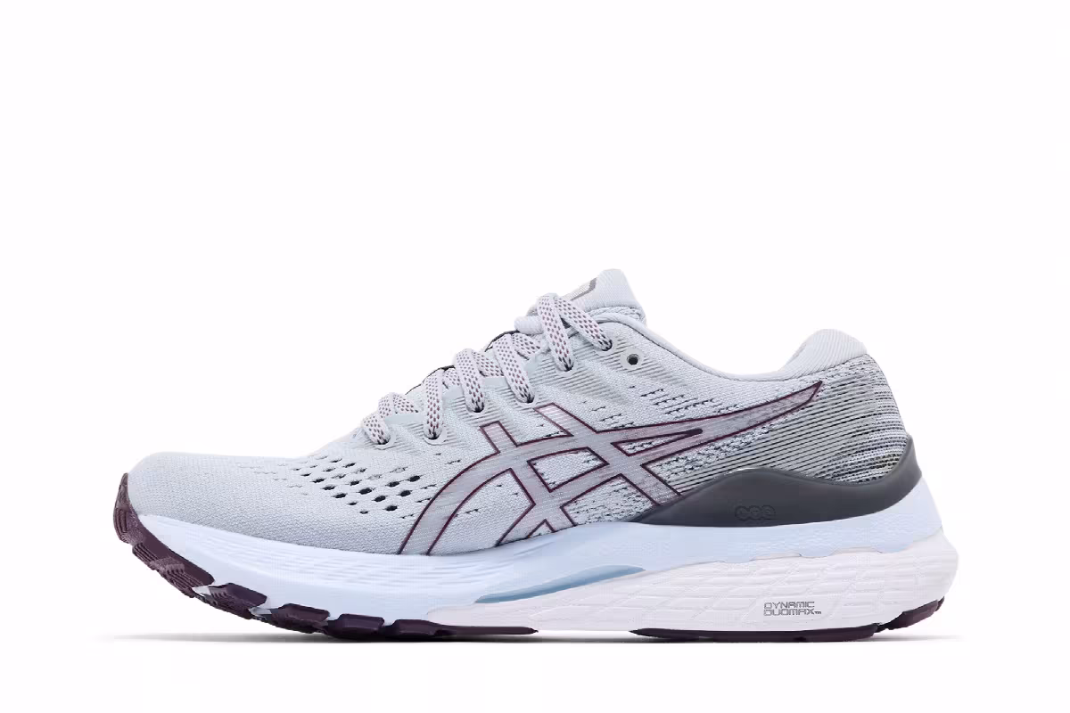 ASICS Women's Gel Kayano 28 Piedmont Grey Deep Plum, view 4