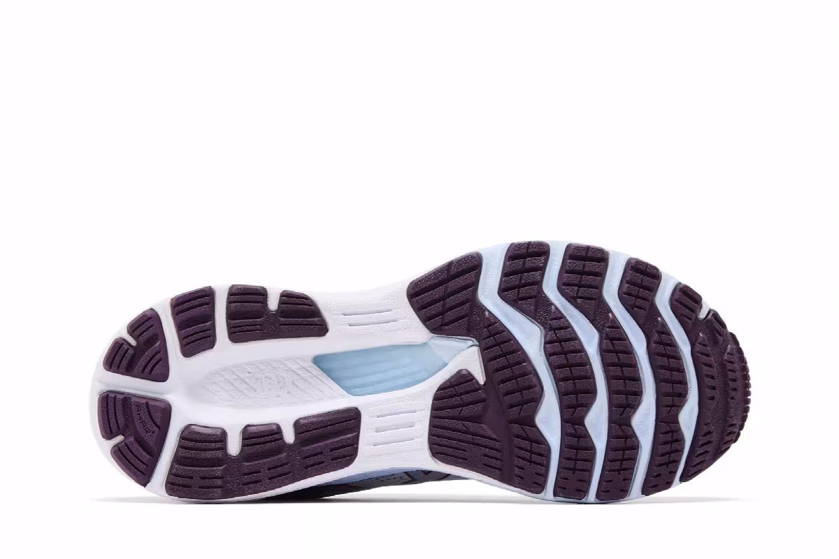 ASICS Women's Gel Kayano 28 Piedmont Grey Deep Plum, view 5