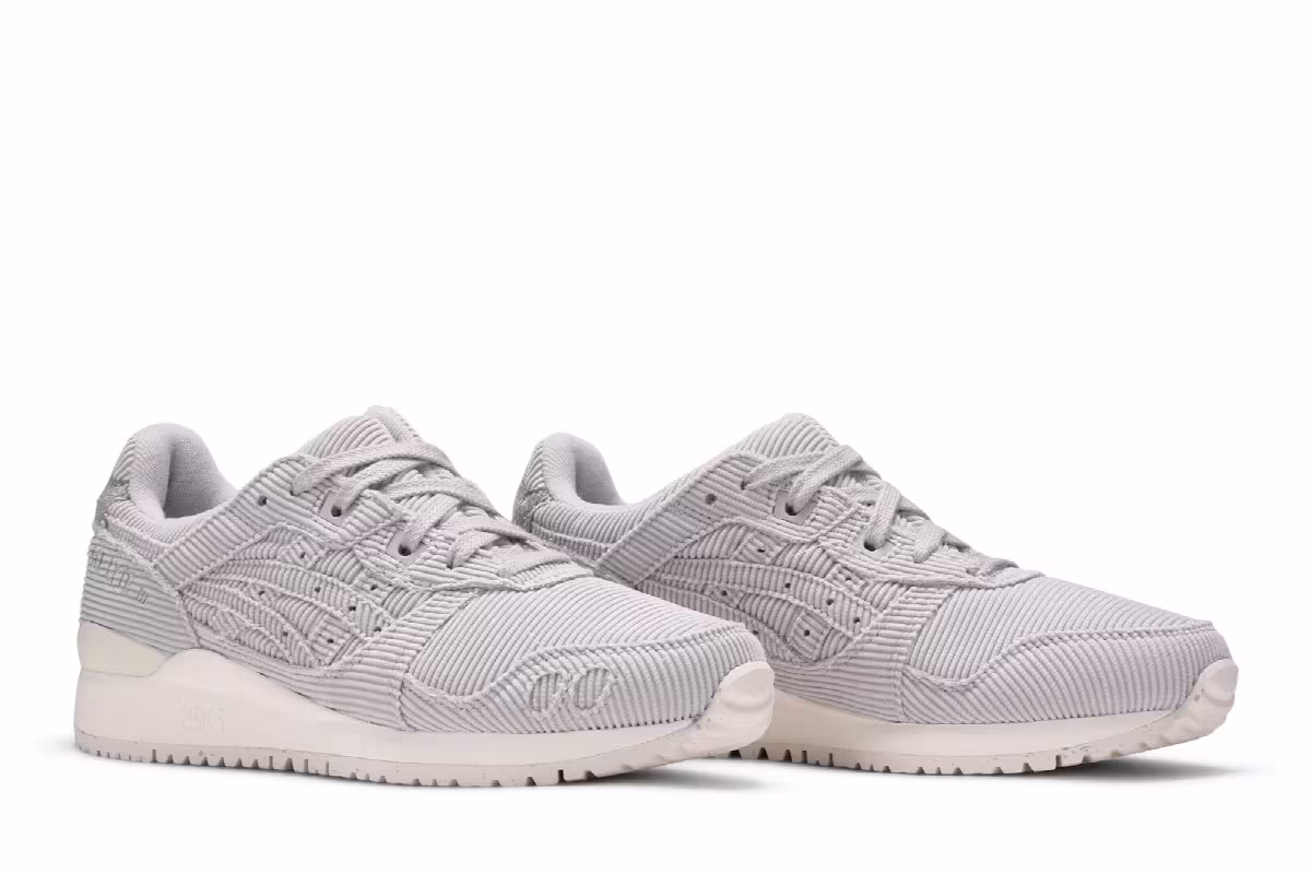 ASICS Women's Gel Lyte 3 OG Corduroy - Oyster Grey, view 9