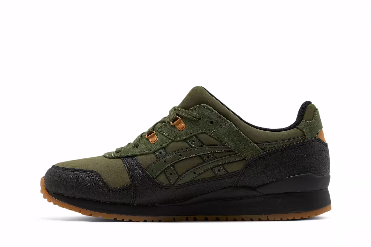 ASICS Gel Lyte 3 Olive Black, view 4