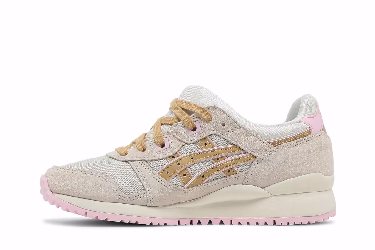 ASICS Women's Gel Lyte 3 OG Birch Camel Beige, view 4