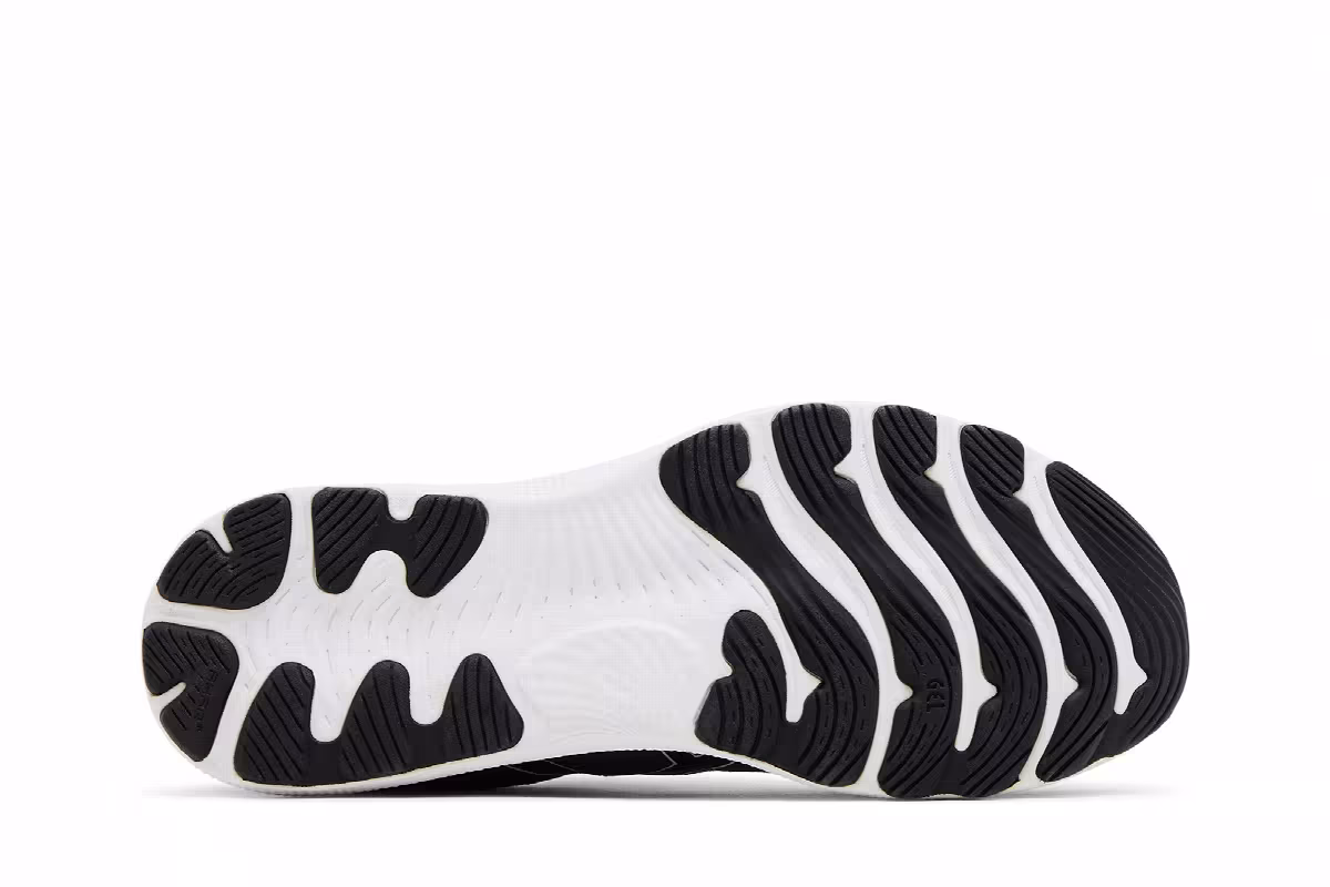 Asics Gel Nimbus 24 2E Wide Black White, view 5