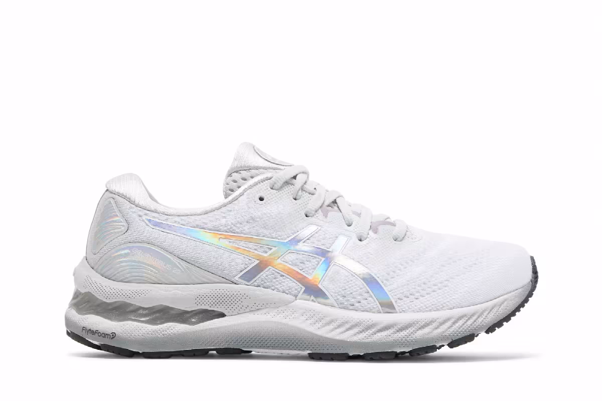 Asics Women's Gel Nimbus 23 Platinum, view 2