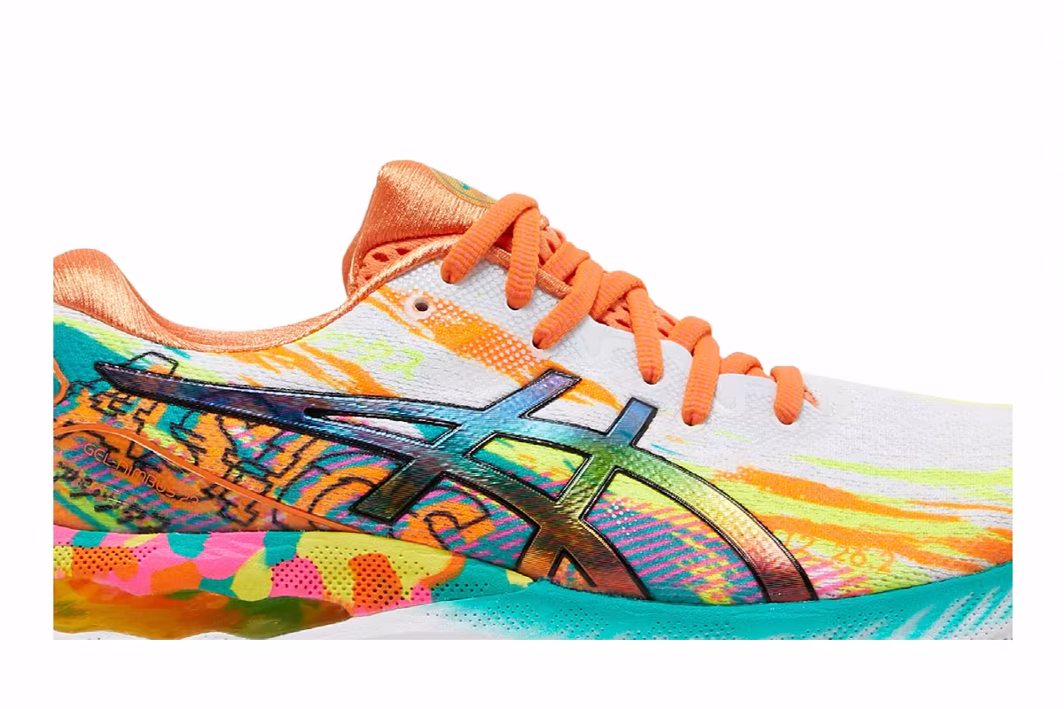 Asics Women's Gel Nimbus 23 Color Injection Pack - Hot Pink Sour Yuzu, view 3