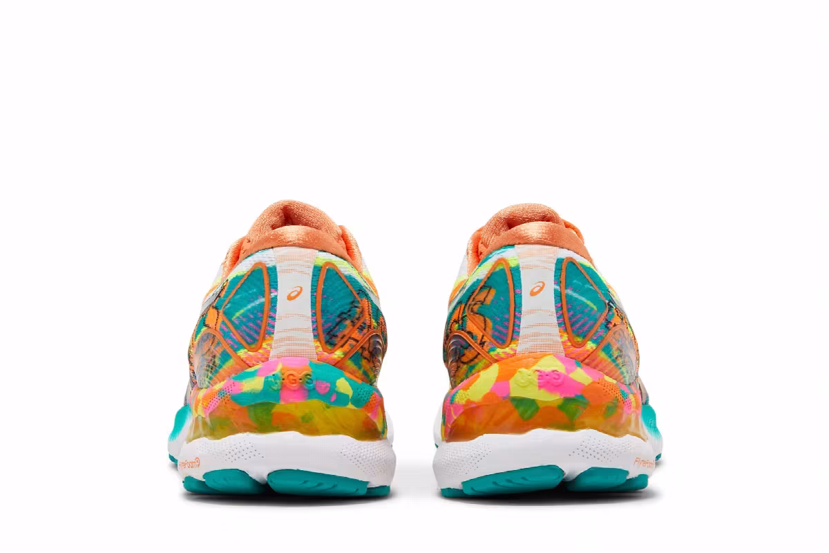 Asics Women's Gel Nimbus 23 Color Injection Pack - Hot Pink Sour Yuzu, view 7
