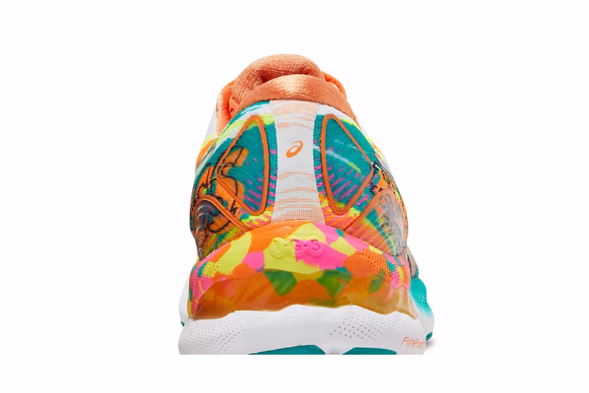 Asics Women's Gel Nimbus 23 Color Injection Pack - Hot Pink Sour Yuzu, view 8