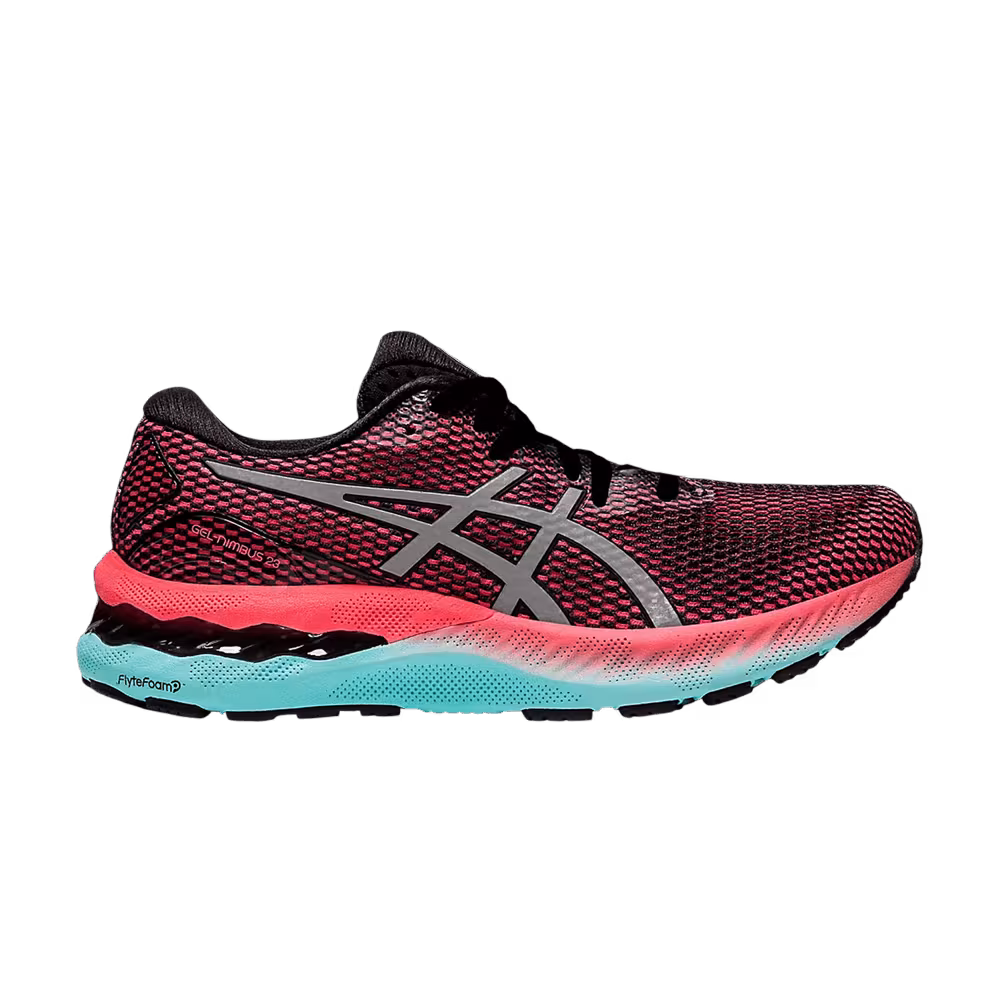 Asics Women's Gel Nimbus 23 Lite-Show Coral Aqua