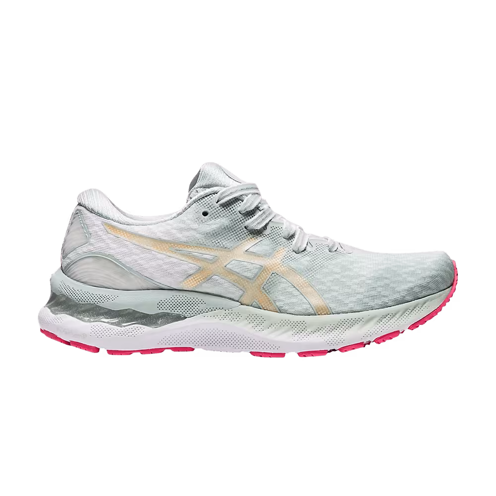 Asics Women's Gel Nimbus 23 Lichen Rock Champagne