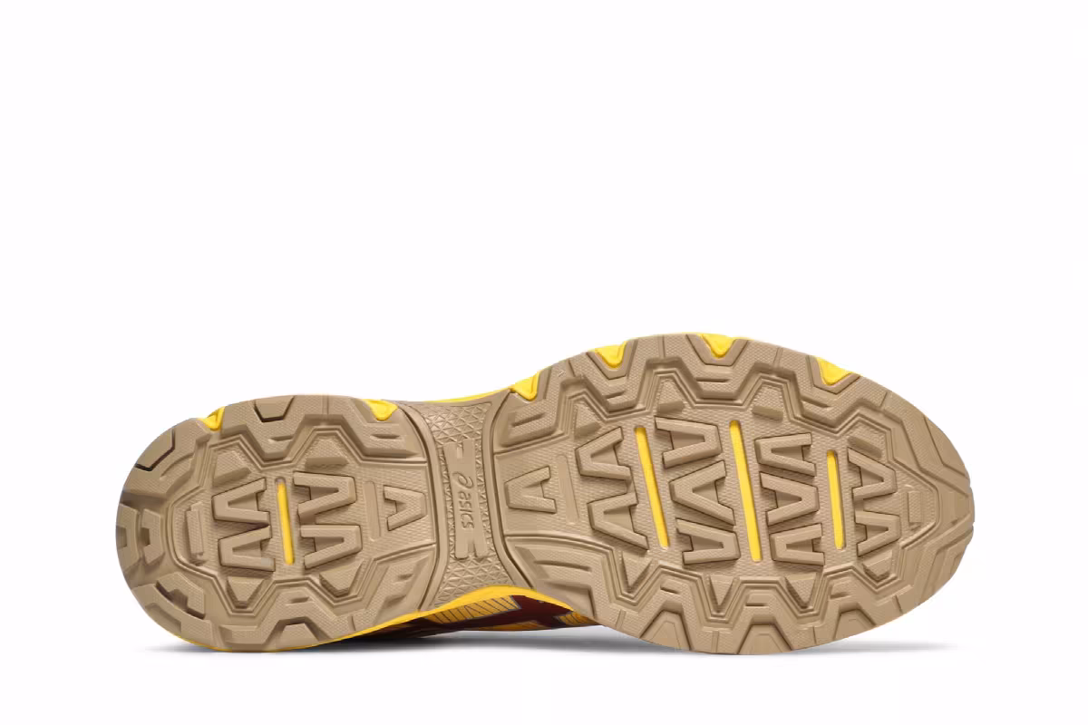 Kiko Kostadinov x ASICS HN1-S Gel Venture 7 Yellow, view 5