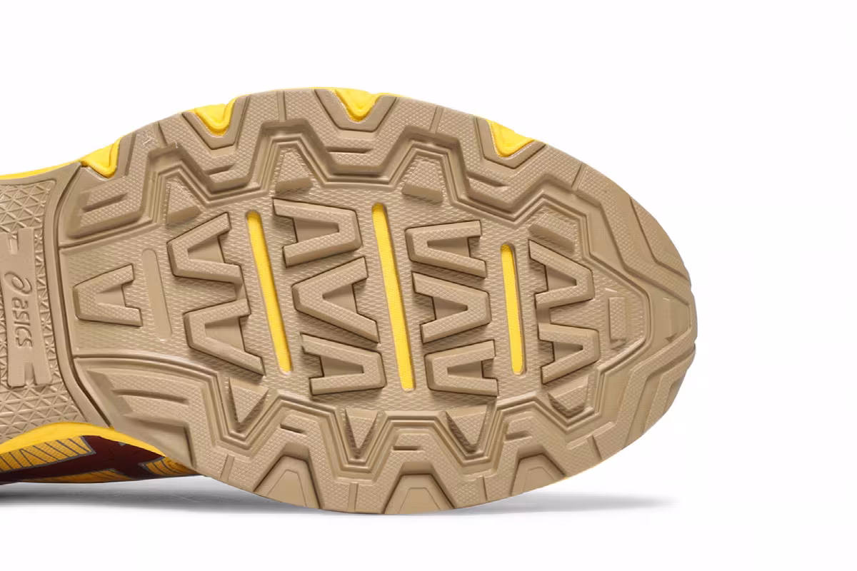Kiko Kostadinov x ASICS HN1-S Gel Venture 7 Yellow, view 6