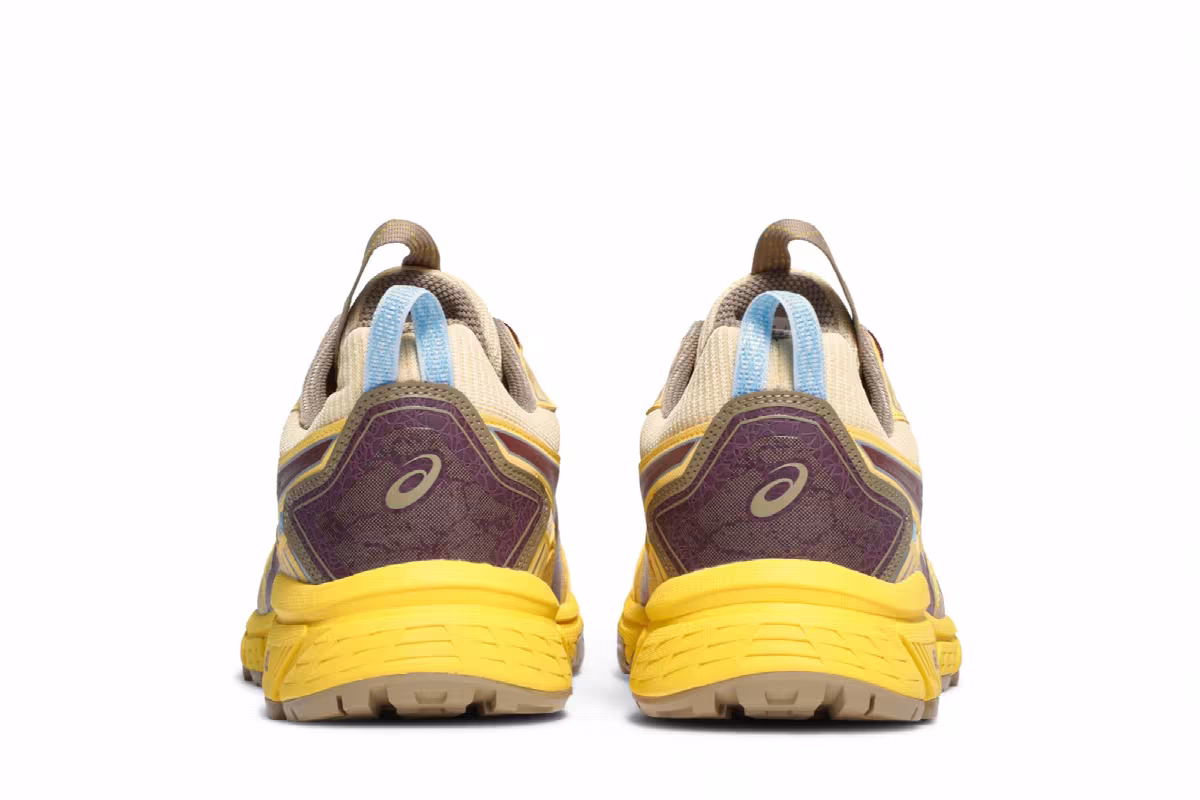 Kiko Kostadinov x ASICS HN1-S Gel Venture 7 Yellow, view 7