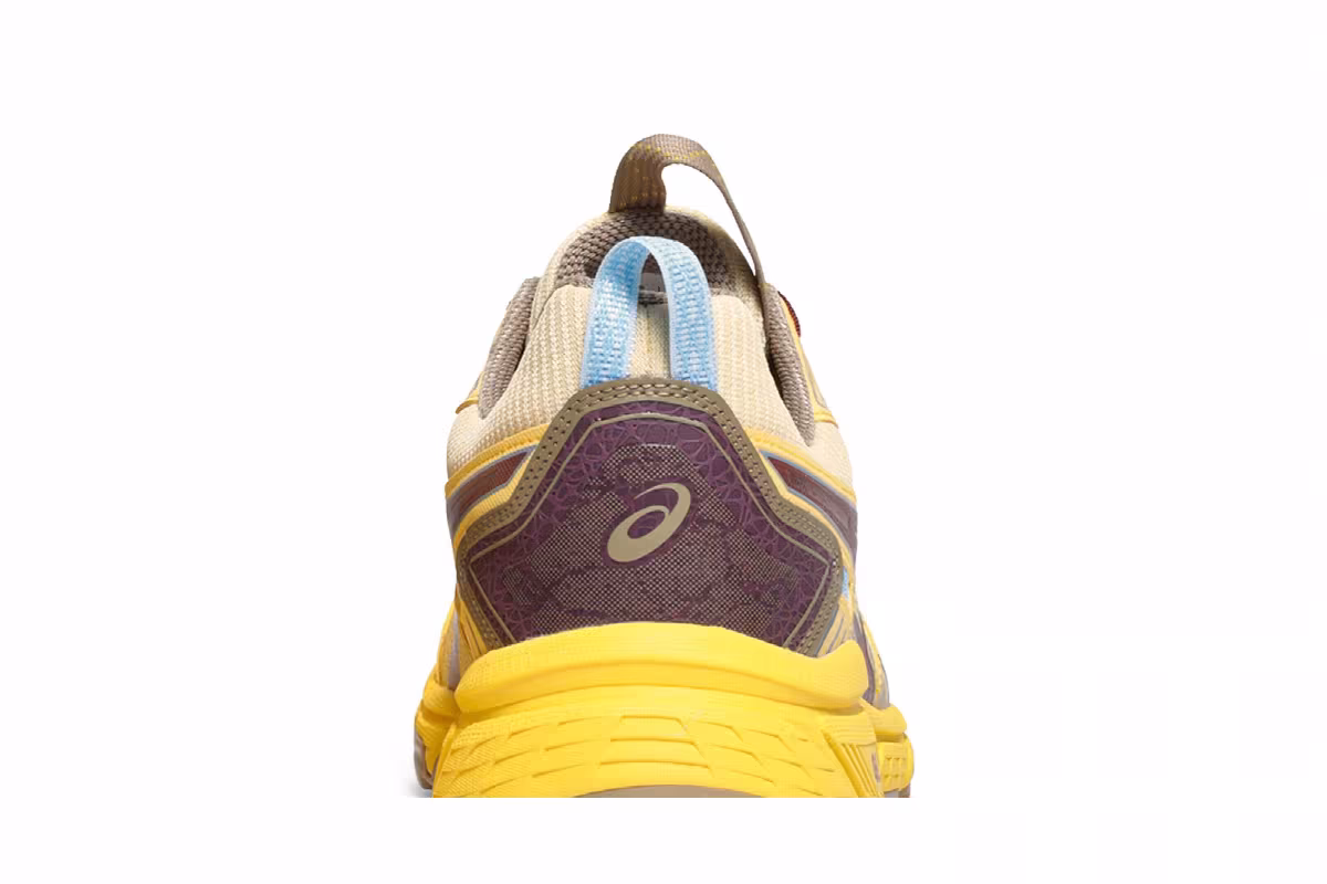 Kiko Kostadinov x ASICS HN1-S Gel Venture 7 Yellow, view 8