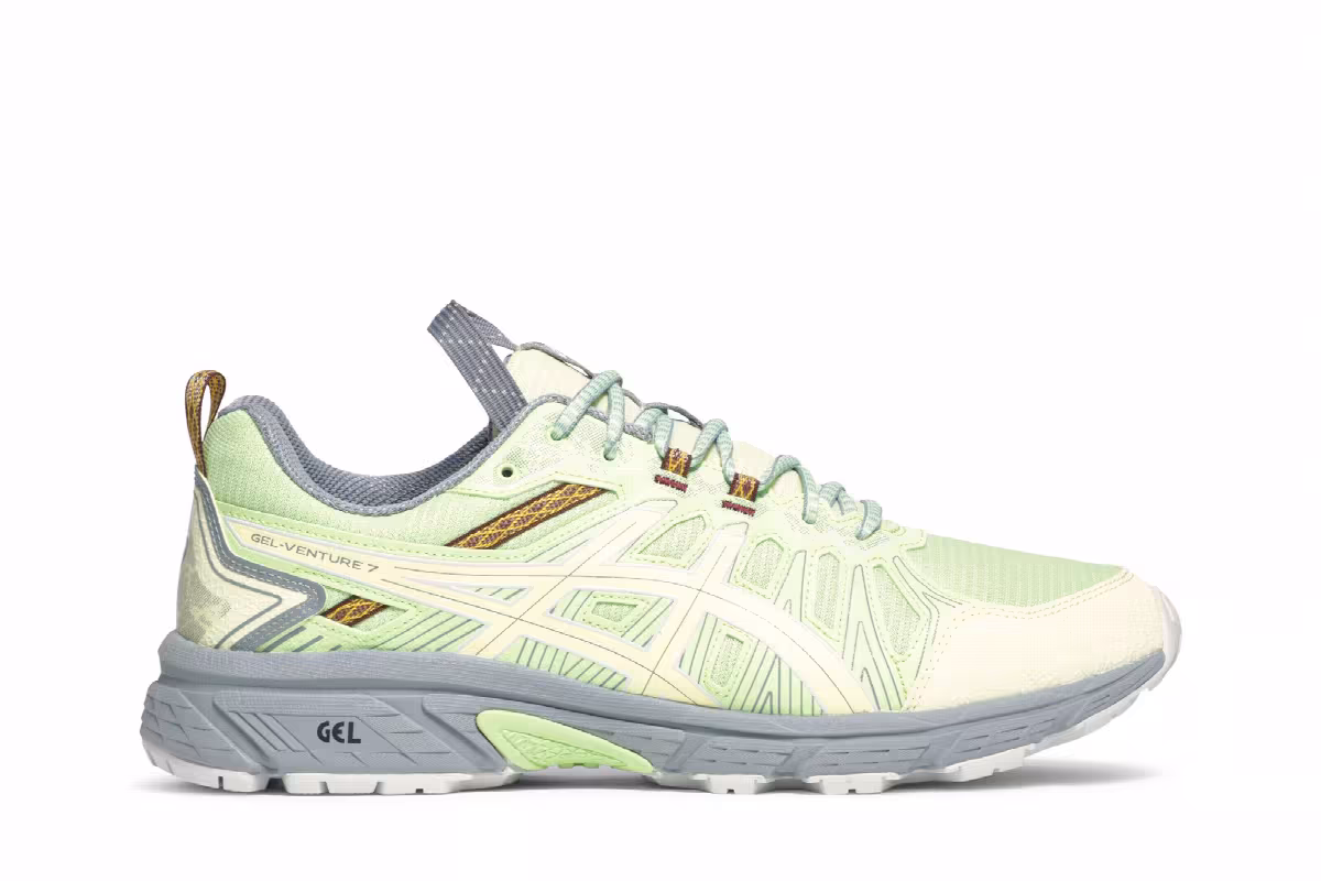 Kiko Kostadinov x ASICS HN1-S Gel Venture 7 Lime Green, view 2