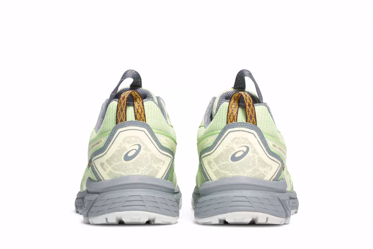 Kiko Kostadinov x ASICS HN1-S Gel Venture 7 Lime Green, view 7