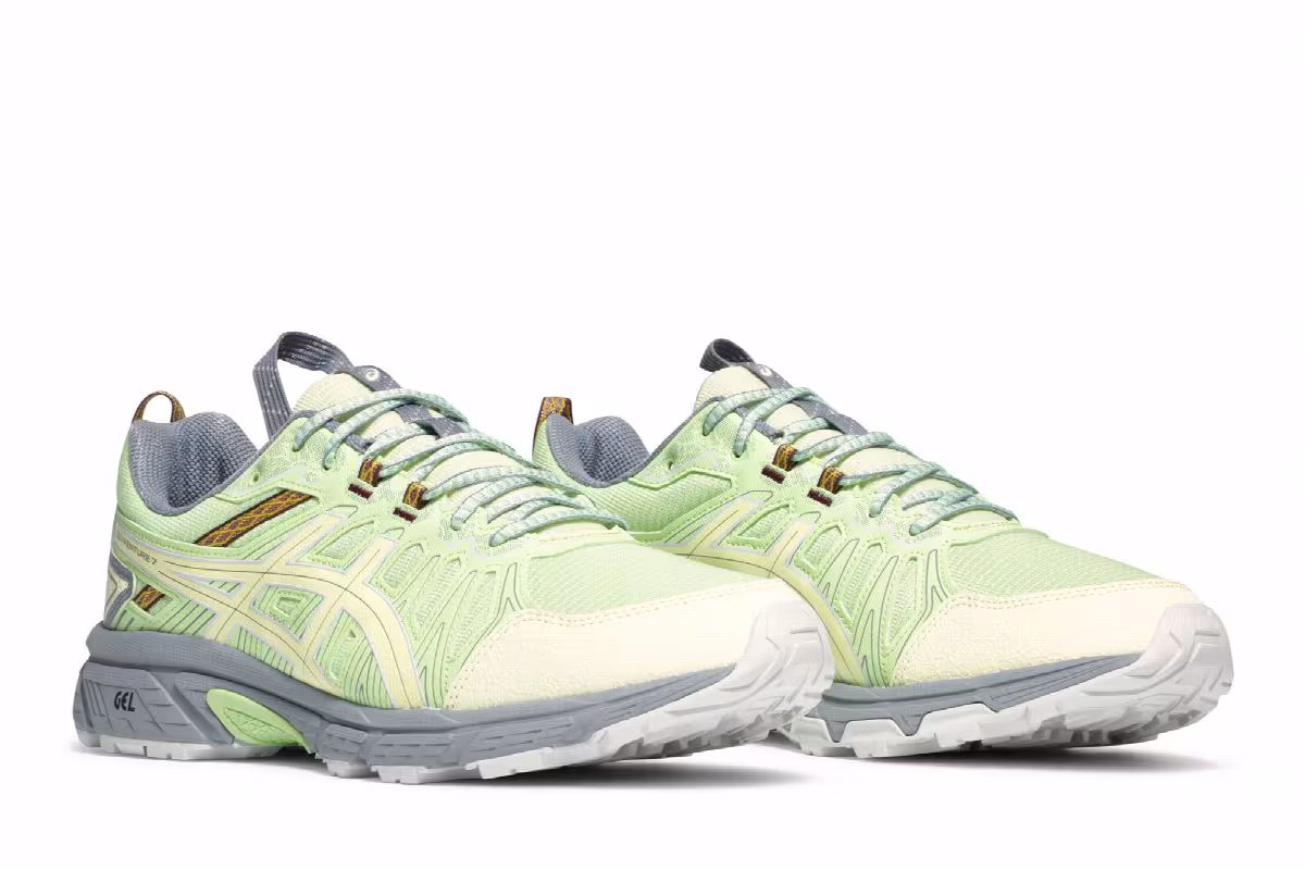 Kiko Kostadinov x ASICS HN1-S Gel Venture 7 Lime Green, view 9