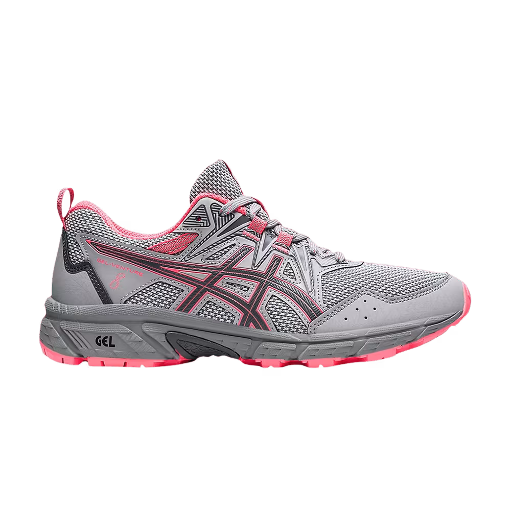 Asics Women's Gel Venture 8 Piedmont Grey Blazing Coral