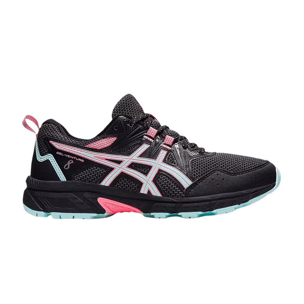 Asics Women's Gel Venture 8 Black Clear Blue