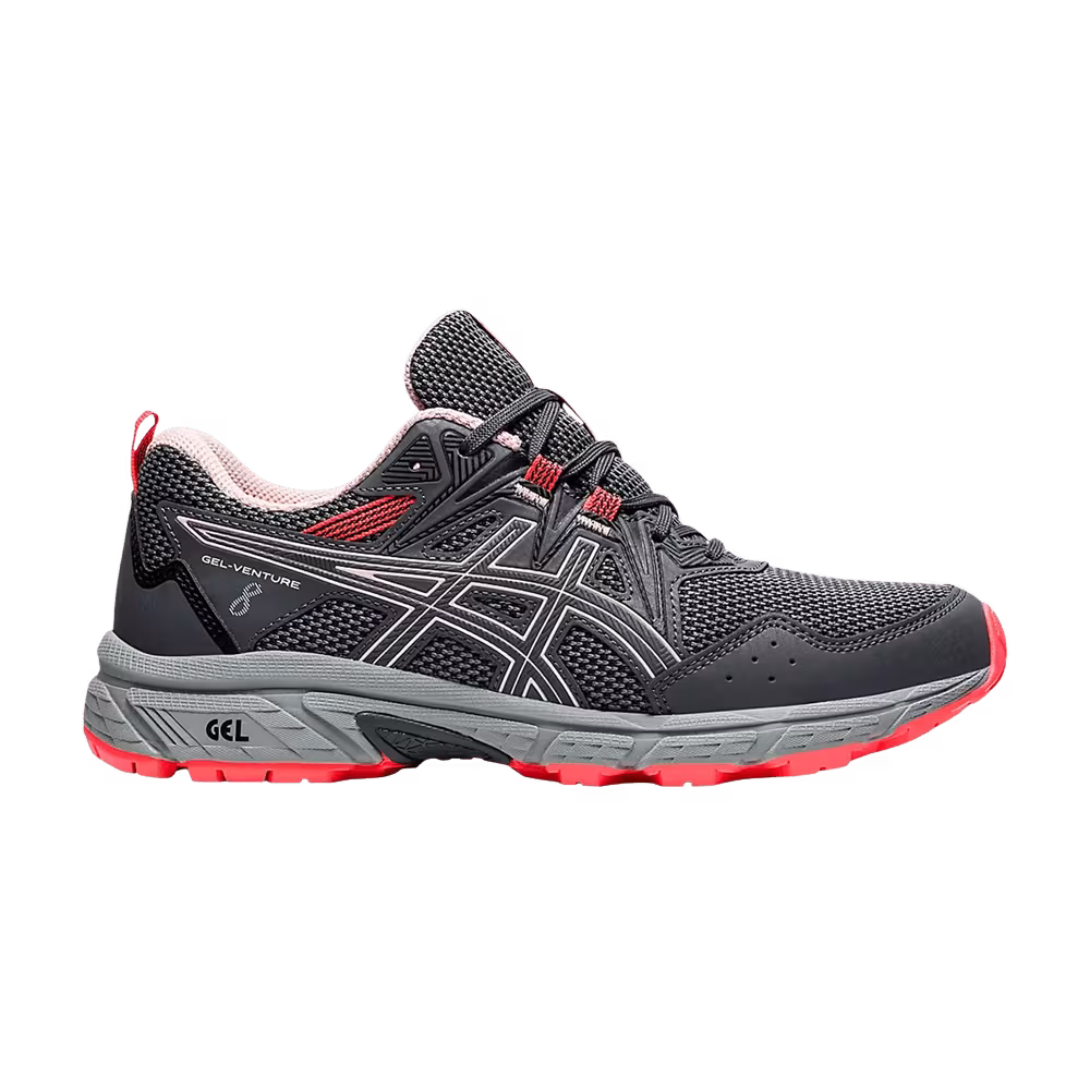 Asics Women's Gel Venture 8 Wide Carrier Grey Ginger Peach