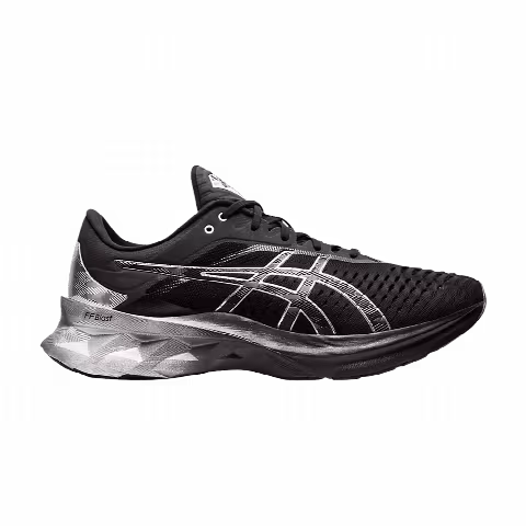 Asics Novablast 'Black Pure Silver'
