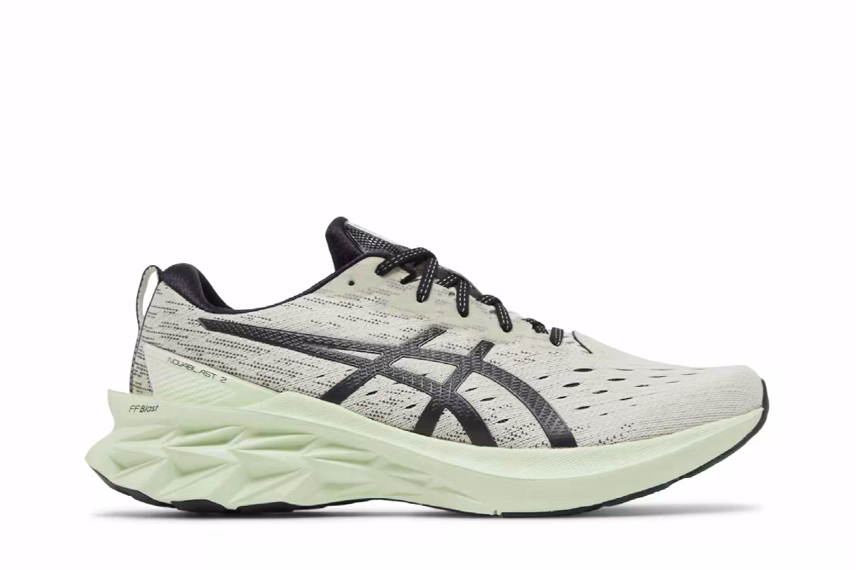 Asics Novablast 2 Birch Black, view 2