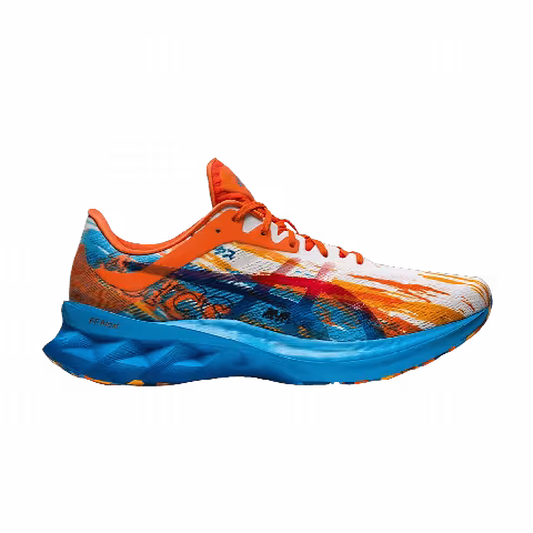 Asics Novablast 'Digital Aqua Marigold Orange'