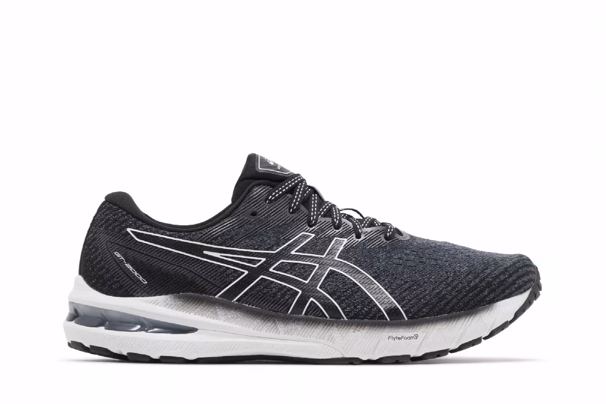 Asics GT 2000 10 Black White, view 2