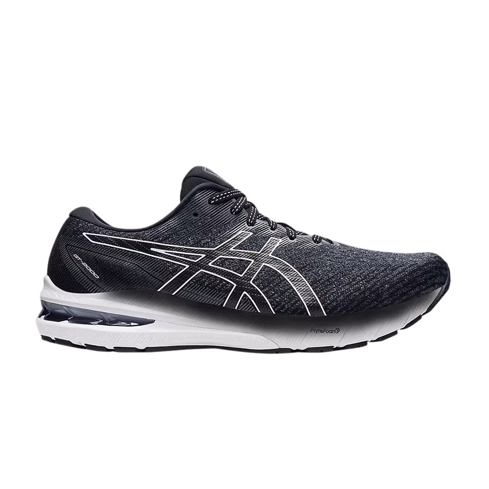 Asics GT 2000 10 2E Wide Black White