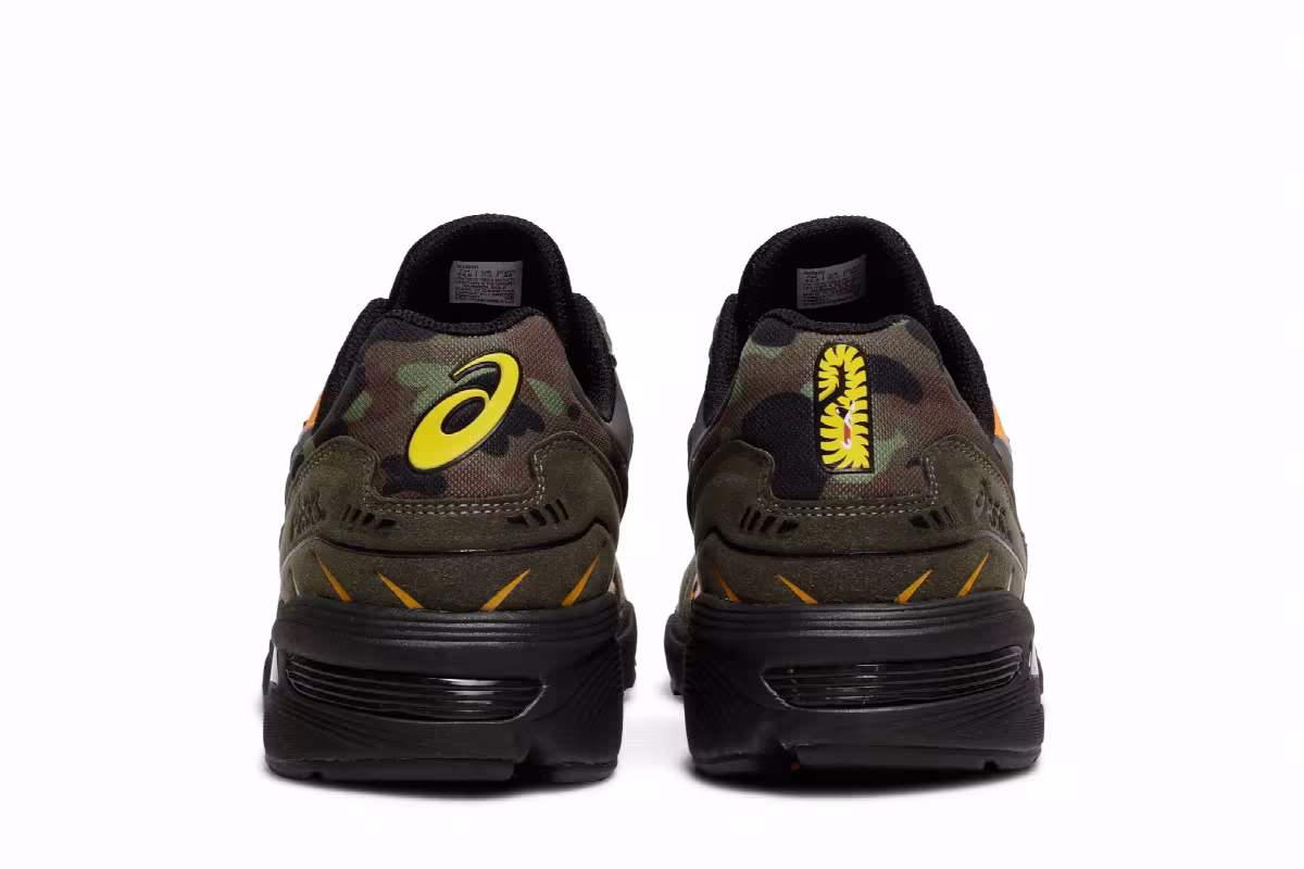BAPE x ASICS Gel 1090 Camo, view 7