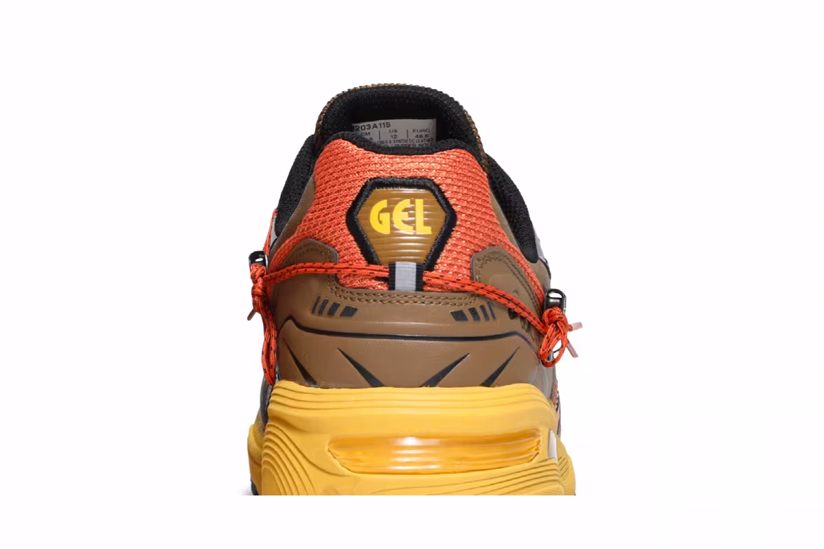Andersson Bell x ASICS Gel 1090 White Orange, view 8