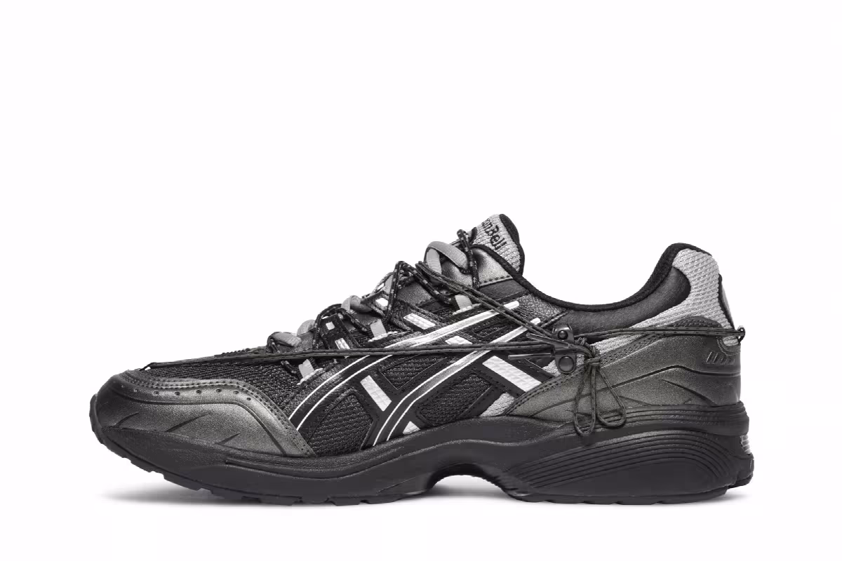 Andersson Bell x ASICS Gel 1090 Black Silver, view 4